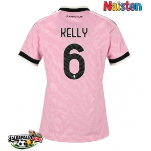 Juventus Lloyd Kelly #6 Vieraspaita Naisten 2026-27 Lyhythihainen